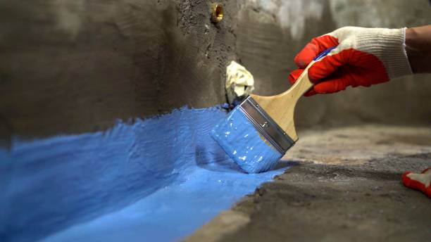 Commercial Waterproofing project at a Elizabeth, PA business property by SJ Waterproofing Pros